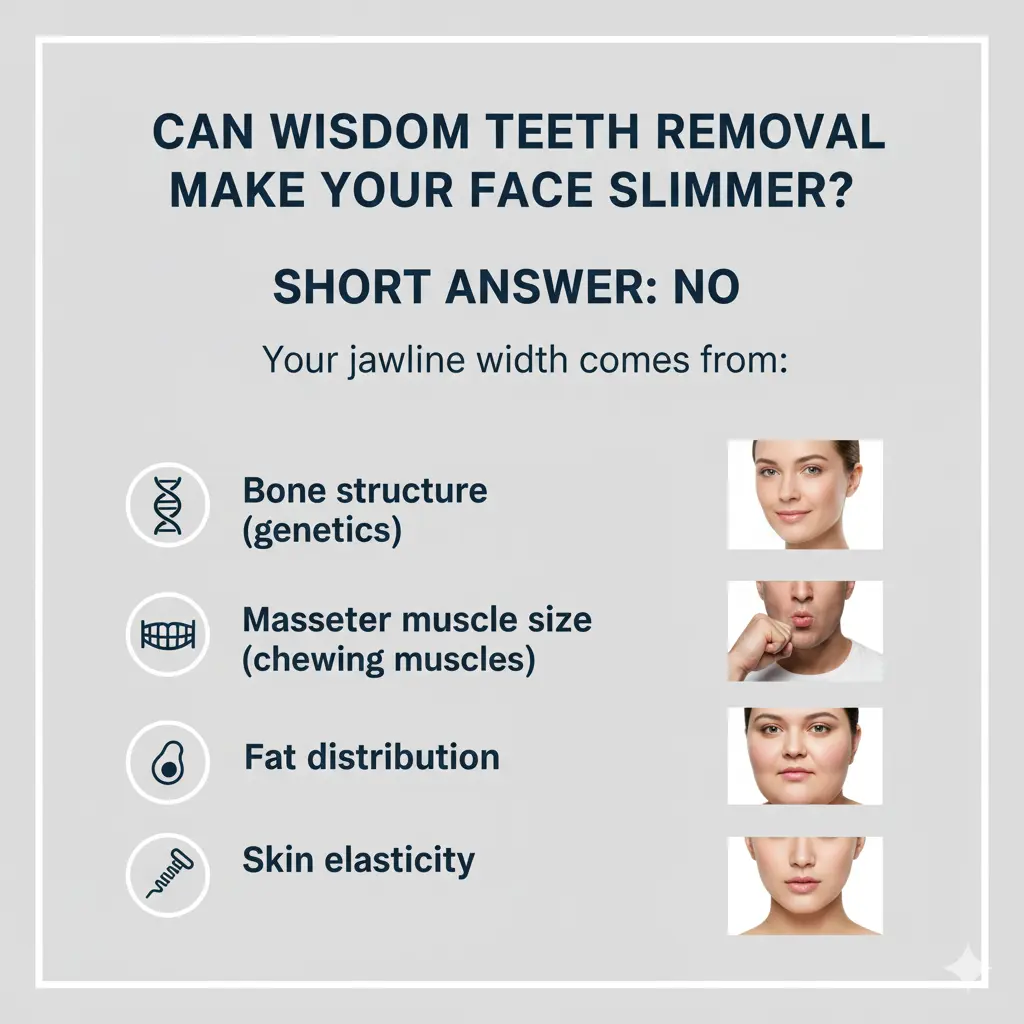 Can Wisdom Teeth Removal Make Your Face Slimmer?
