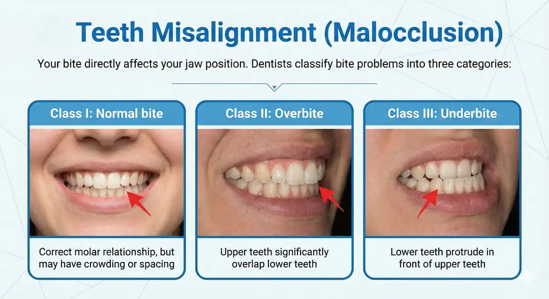Teeth Misalignment (Malocclusion)