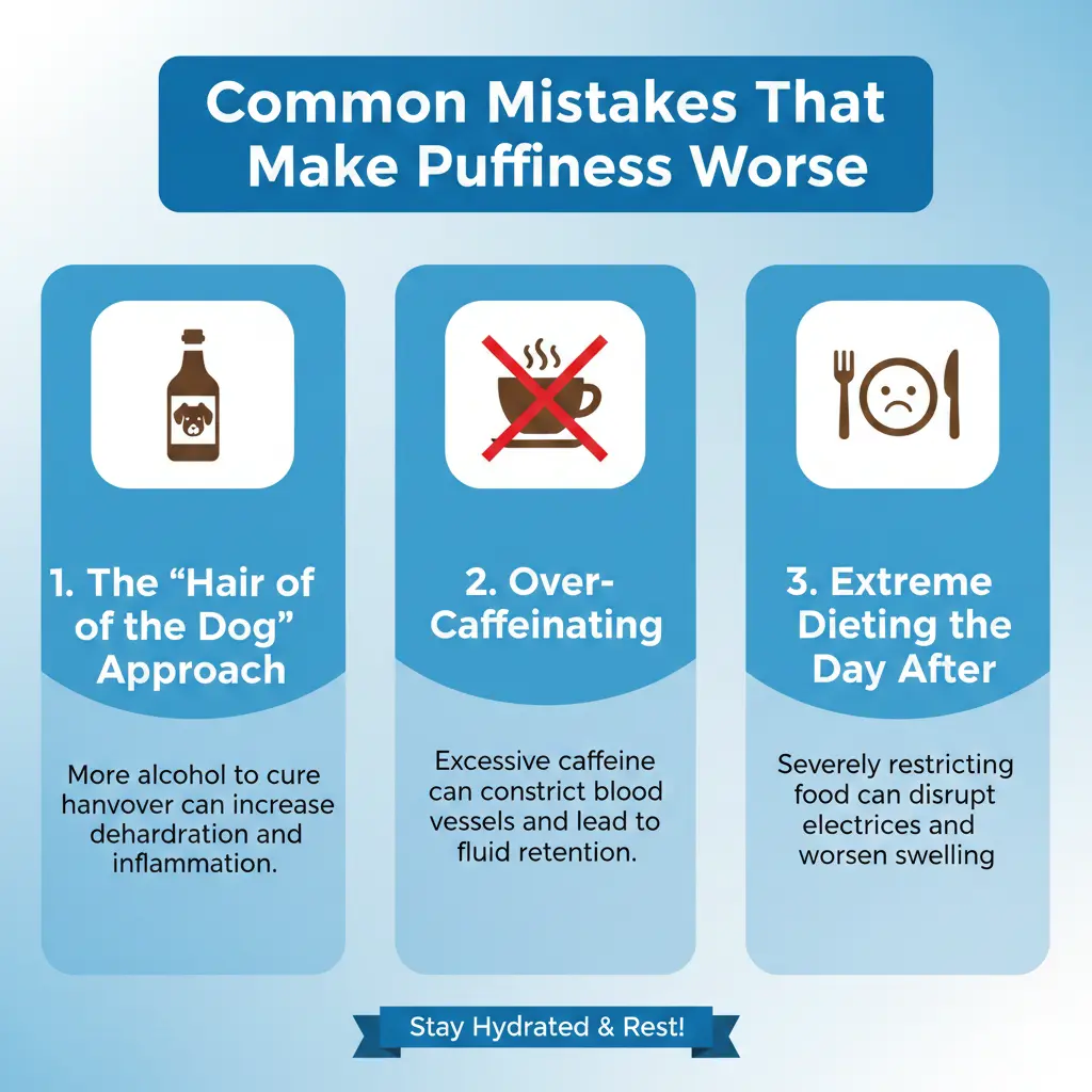 3 Common Mistakes That Make Puffiness Worse
