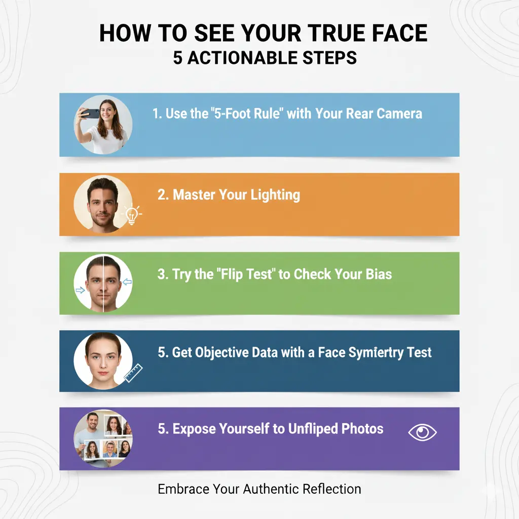 5 steps to see your true face