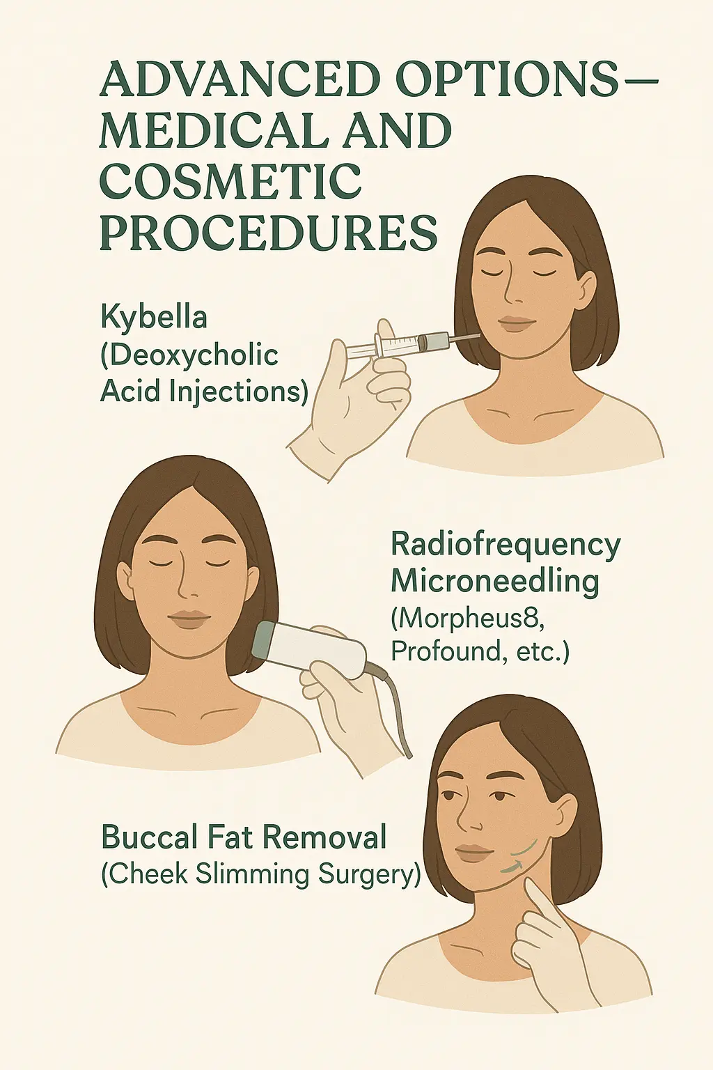 Advanced options - medical and cosmetic procedures