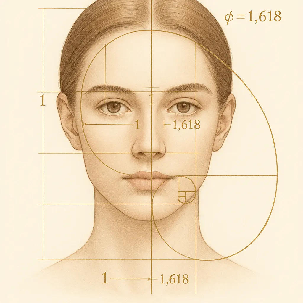 Golden Ratio in Facial Beauty