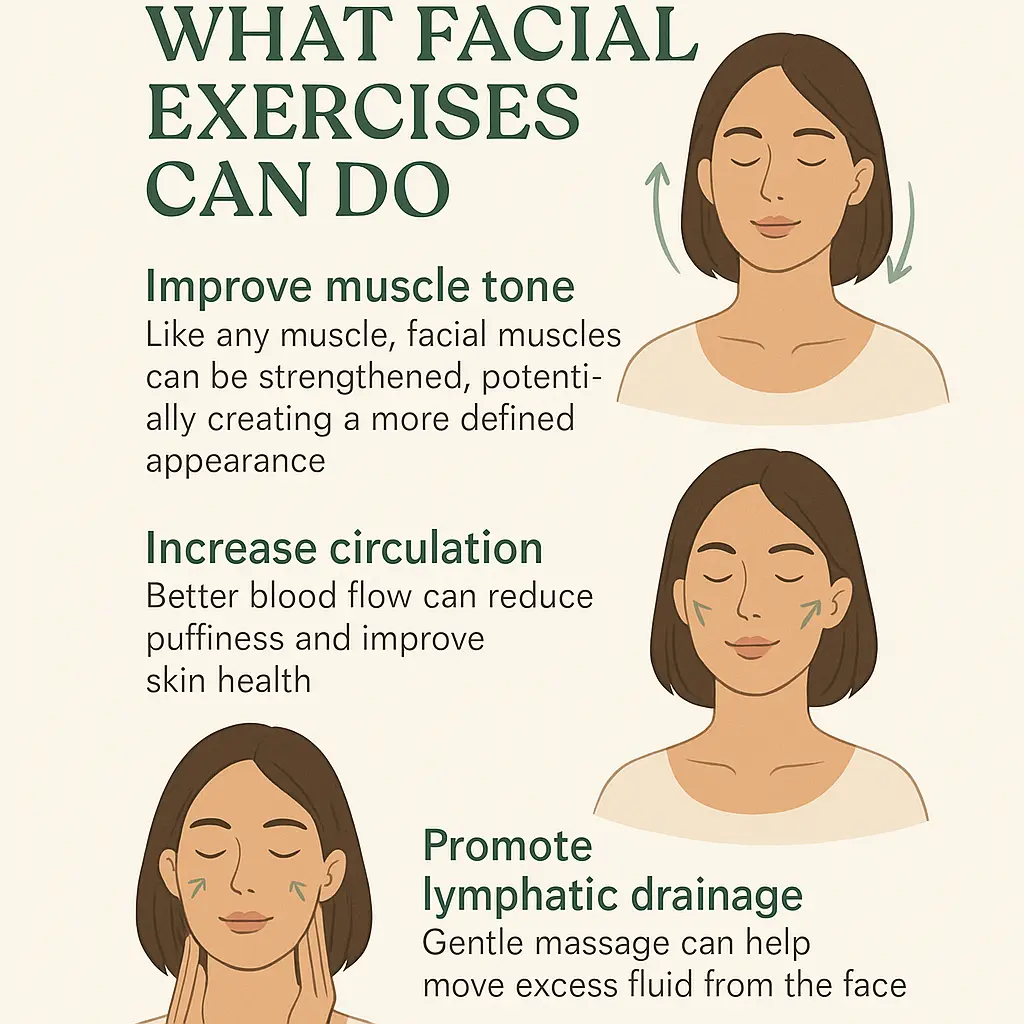 What facial exercises can do